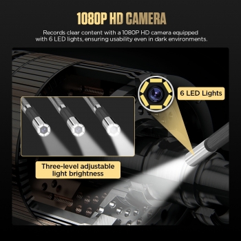 Видеоэндоскоп с 4-сторонним управлением и поворотом 360° AUTOOL SVB308