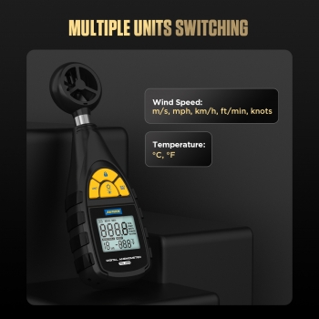 Анемометр для точного измерения скорости ветра AUTOOL TR401