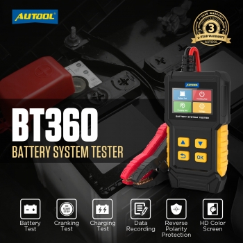 Тестер аккумуляторных батарей AUTOOL BT360