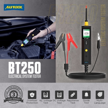 Тестер автомобильных цепей AUTOOL BT250