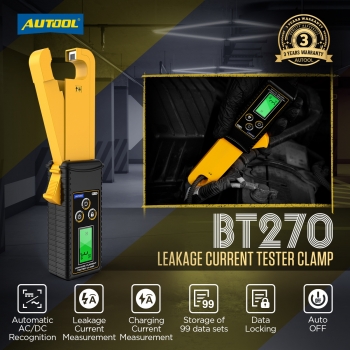 Токовые клещи для измерения утечки тока AUTOOL BT270