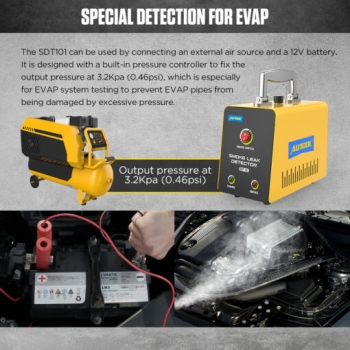Дымогенератор для обнаружения утечек для системы EVAP AUTOOL SDT101