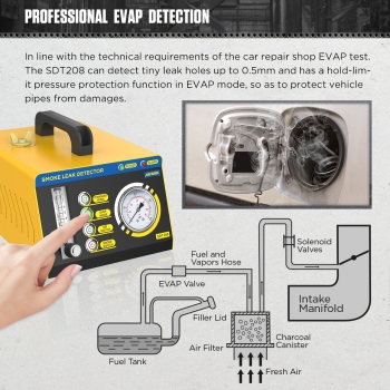 Дымогенератор для обнаружения утечек для системы EVAP AUTOOL SDT208