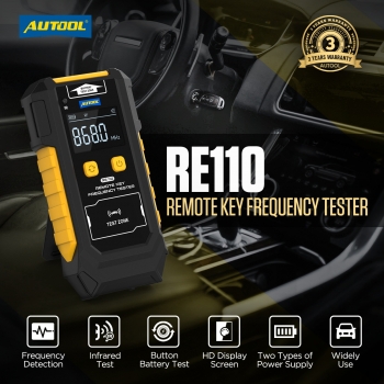 Тестер частоты автомобильных ключей AUTOOL RE110
