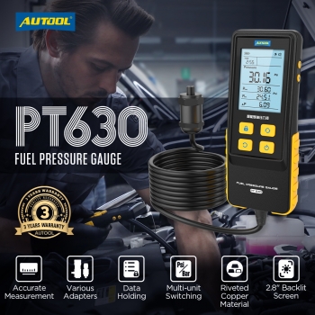 Цифровой манометр для измерения давления топлива AUTOOL PT630
