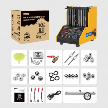 Cтенд для тестирования и промывки форсунок AUTOOL CT150
