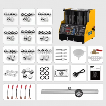 Стенд для тестирования и промывки форсунок AUTOOL CT400
