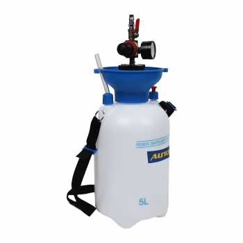 Прибор для замены тормозной жидкости с манометром AUTOOL 5L