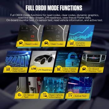 Диагностический сканер AUTOOL CS605