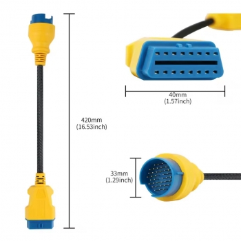 Кабель-удлинитель 42 см 38pin BENZ OBD2 AUTOOL