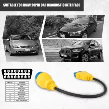 Переходник для диагностики 40 см OBD2 BMW 20 pin AUTOOL