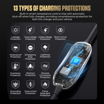 Зарядное устройство для электромобилей AUTOOL C350