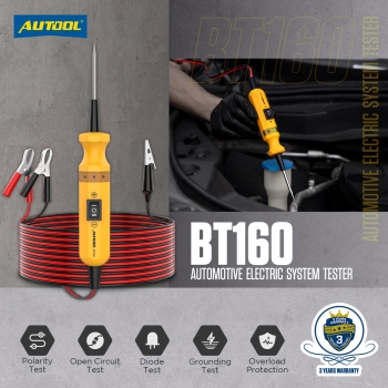 Многофункциональный тестер автомобильных цепей AUTOOL BT160