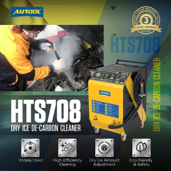Машина для очистки сухим льдом AUTOOL HTS708