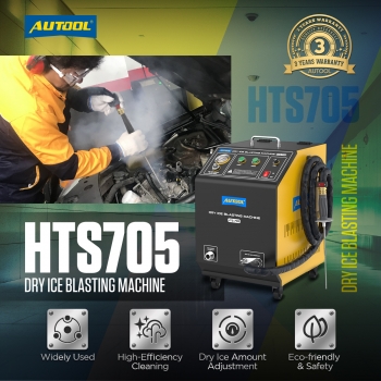 Машина для очистки сухим льдом AUTOOL HTS705